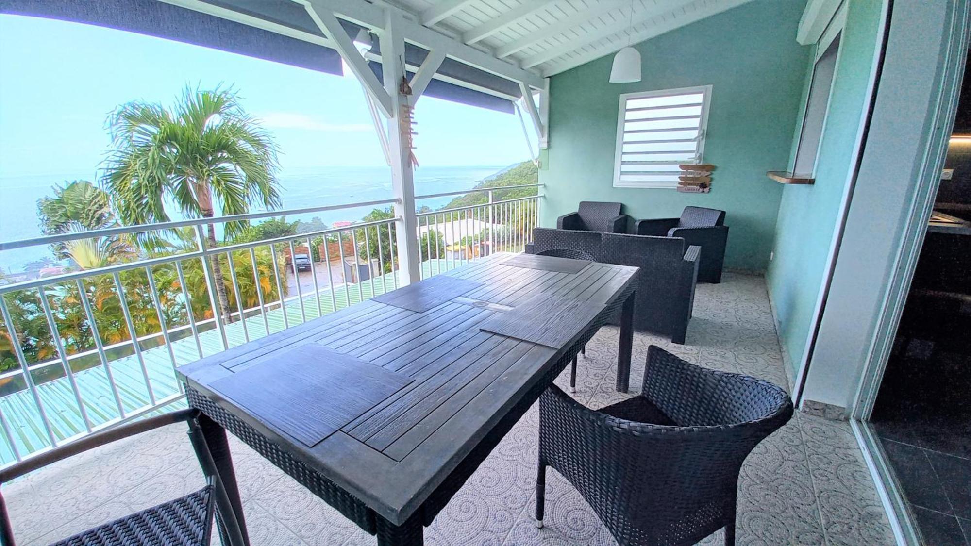 Logements Vue Mer Acces Piscine En Guadeloupe Bouillante Zewnętrze zdjęcie