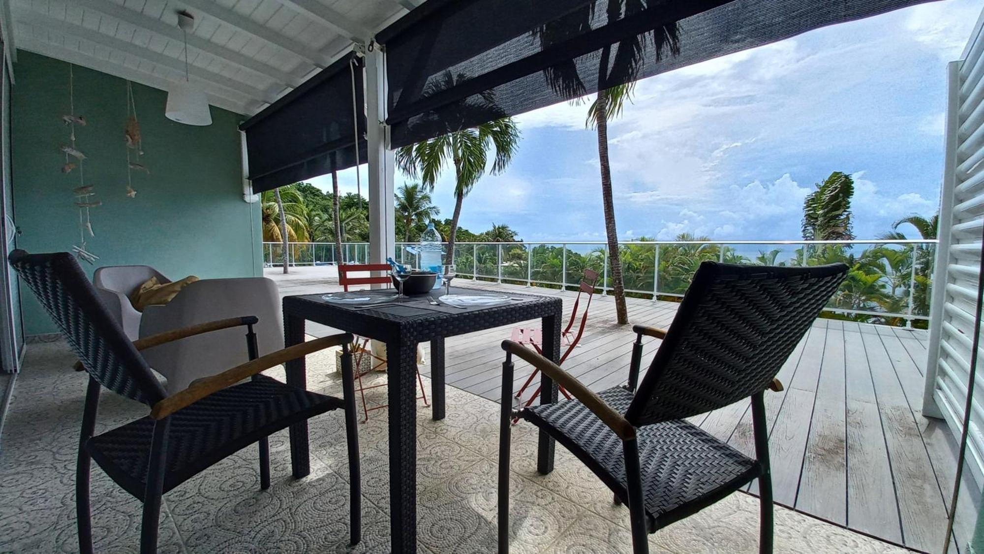 Logements Vue Mer Acces Piscine En Guadeloupe Bouillante Zewnętrze zdjęcie