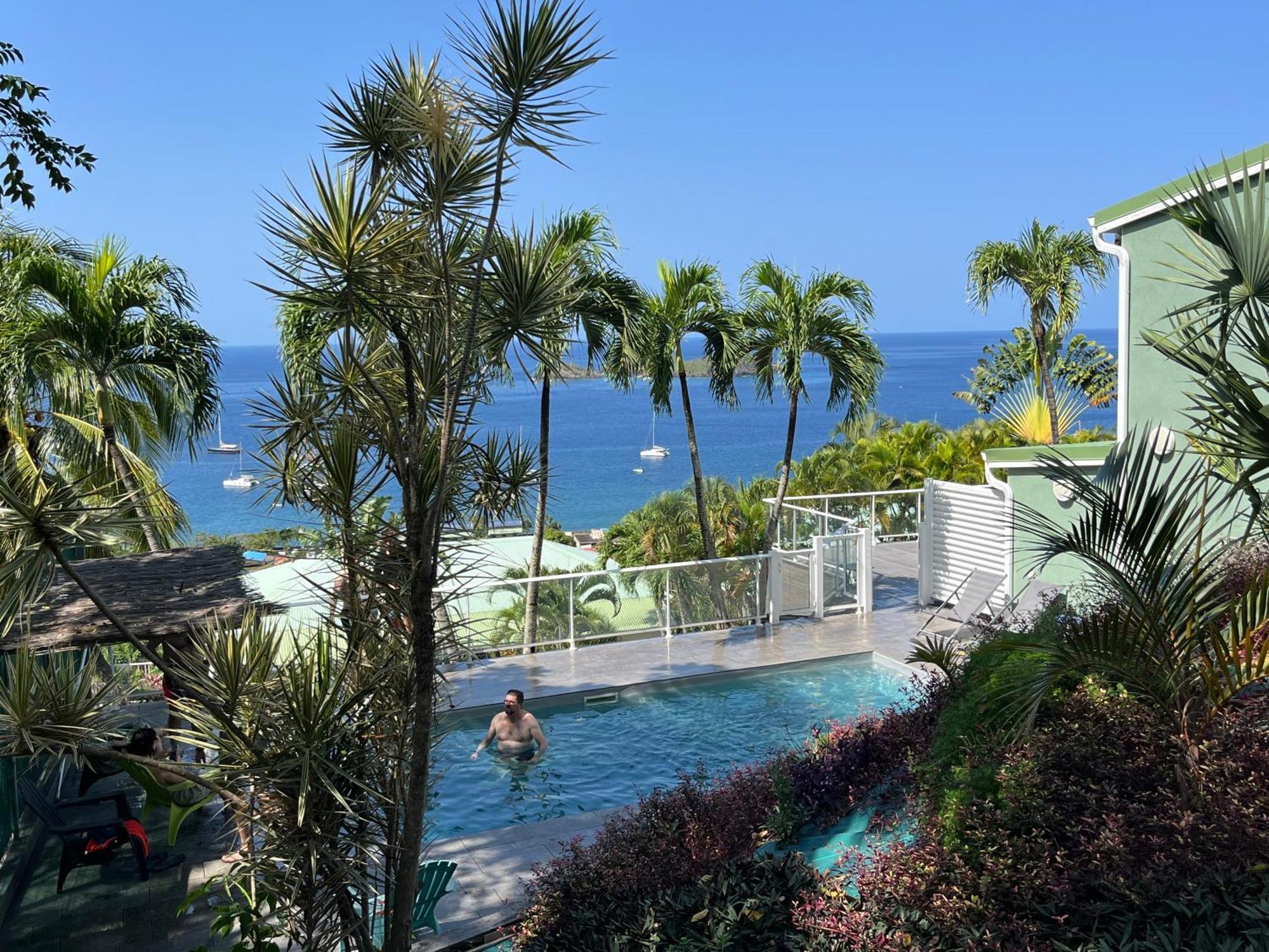 Logements Vue Mer Acces Piscine En Guadeloupe Bouillante Zewnętrze zdjęcie